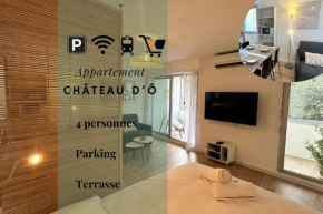 041 - Studio Le château d'ô, Appart 4pers, parking, proche faculté de médecine